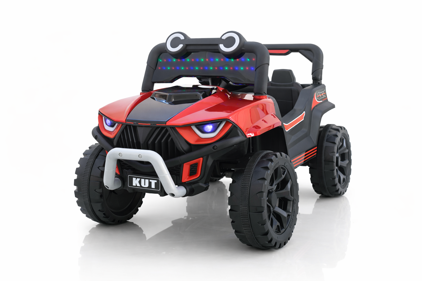 Fun Wheels FWJ-13 KUT Kids Electric Ride-On Car, LED Lights, Off-Road Wheels Jeep