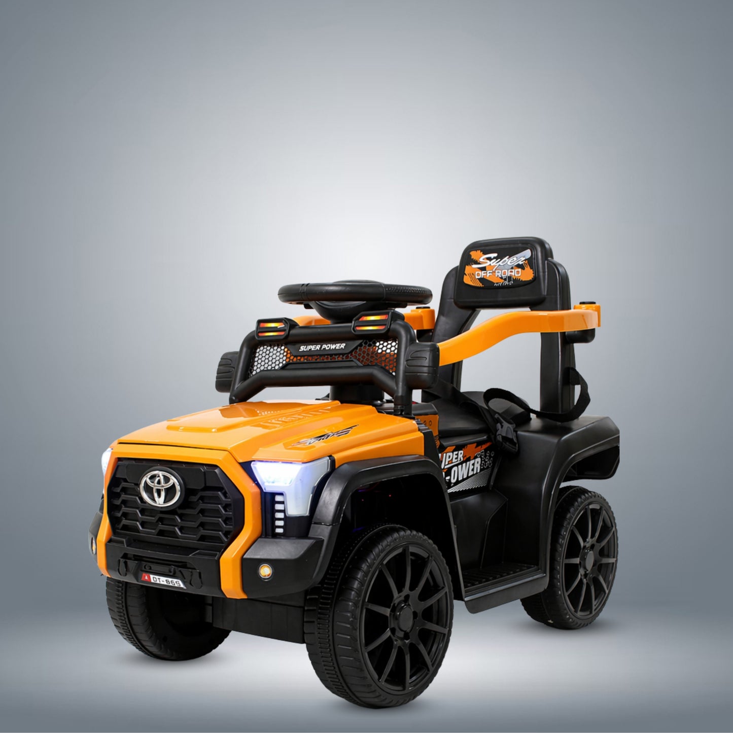 : Fun Wheels FWJ-06 Kids Battery Operated Ride-On Jeep Car with LED Lights