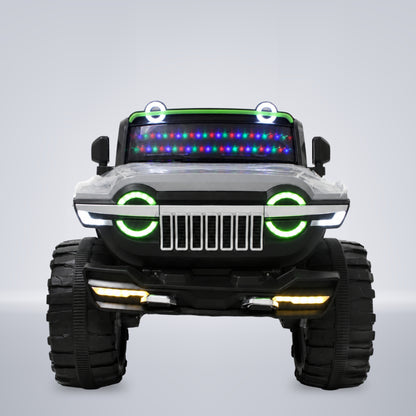 FWJ-17 Kids Electric Ride On Jeep with Remote ,Music Player&RGB Windshield Light
