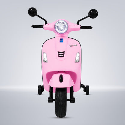 FWB-04 Kids Electric Ride On Vespa Scooter with Music Player, LED Headlight Bike