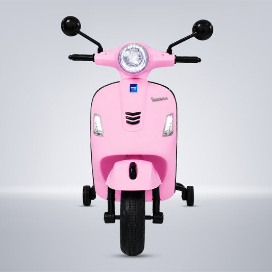 FWB-04 Kids Electric Ride On Vespa Scooter with Music Player, LED Headlight Bike