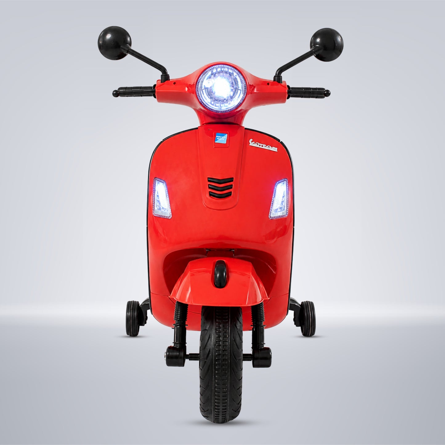 FWB-04 Kids Electric Ride On Vespa Scooter with Music Player, LED Headlight Bike