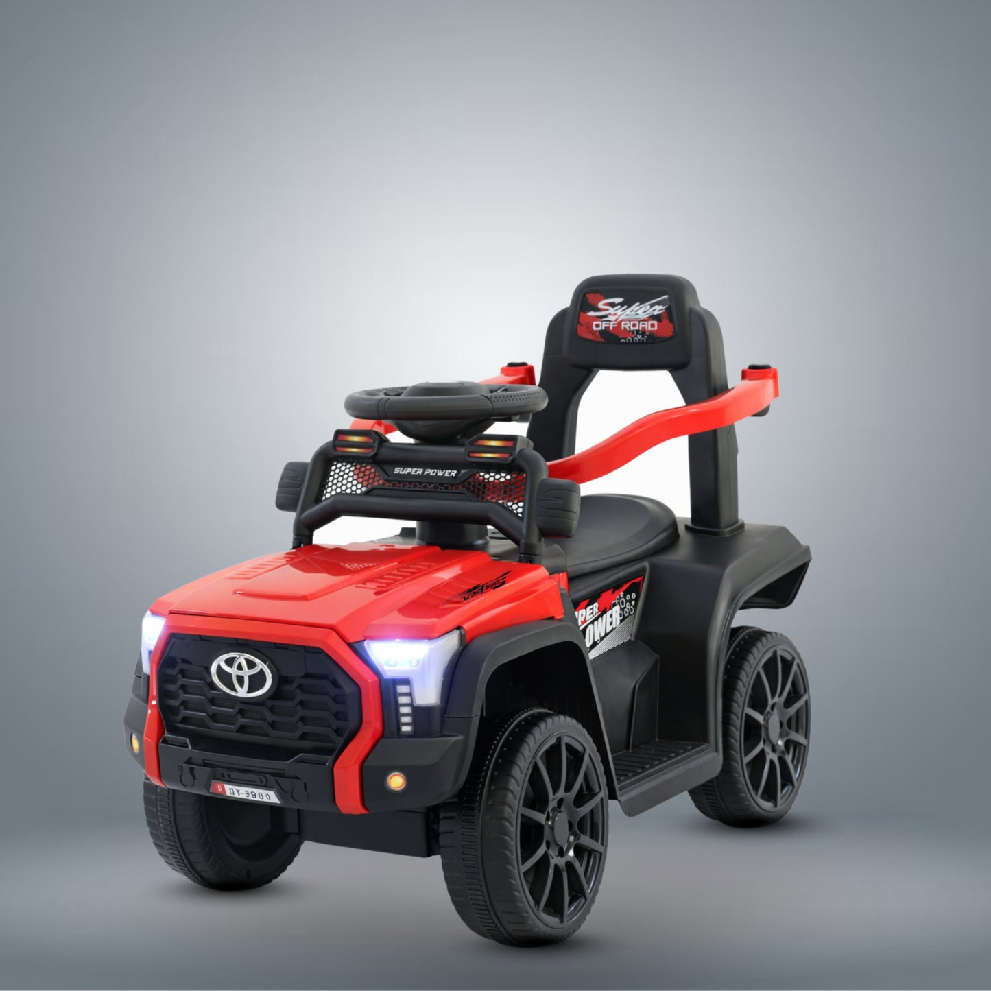 : Fun Wheels FWJ-06 Kids Battery Operated Ride-On Jeep Car with LED Lights