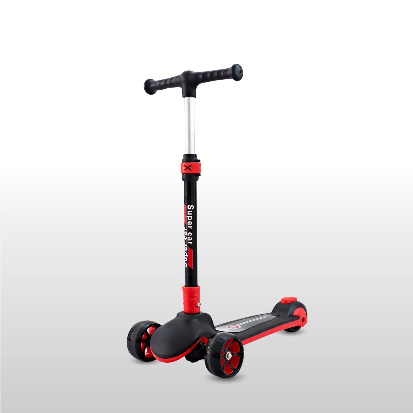 Fun Wheels FWKS-01 RocketPeppy Kids Beginner Scooter | Safe & Stable Ride | Adjustable Handlebar