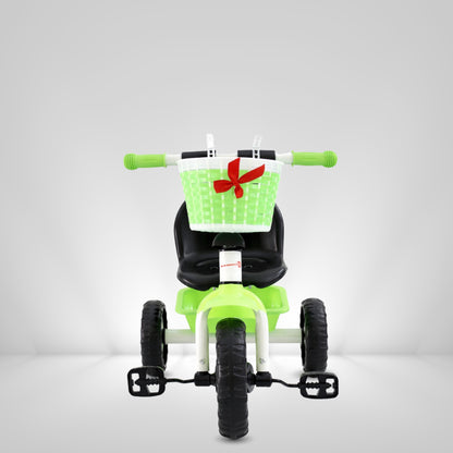 Funwheels CandyRide Kids Tricycle with Basket |Baby Pedal Trike with Backrest Seat FWTC-01 Tricycle