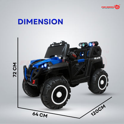 FWJ-18 Predator 4x4 12V Battery Operated Ride On Jeep for Kids Jeep