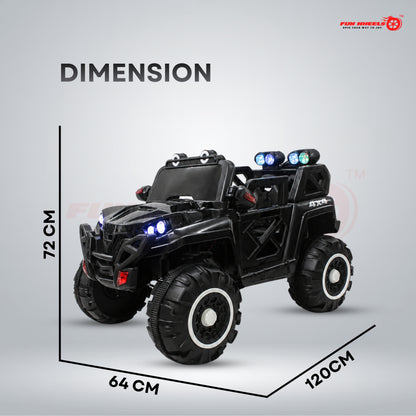 FWJ-18 Predator 4x4 12V Battery Operated Ride On Jeep for Kids Jeep