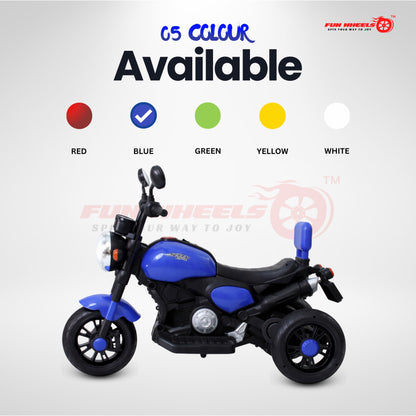 Fun Wheels FWB-01 ThunderMini Rider Kids Electric Bike with LED Headlight | Music & Sound Bike