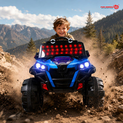 FWJ-18 Predator 4x4 12V Battery Operated Ride On Jeep for Kids Jeep