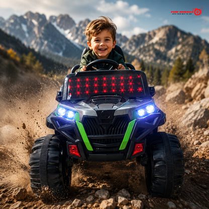 FWJ-18 Predator 4x4 12V Battery Operated Ride On Jeep for Kids Jeep