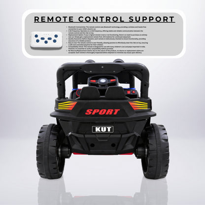 Fun Wheels Battery Operated 4x4 Kids Jeep with RGB Lights Model FWJ-14