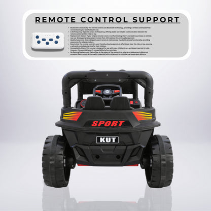 Fun Wheels Battery Operated 4x4 Kids Jeep with RGB Lights Model FWJ-14