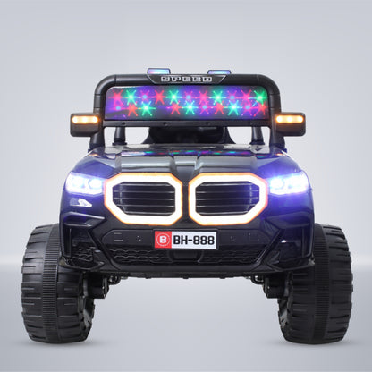 Fun Wheels FWJ-16 Kids Electric Ride On Jeep 4x4 with LED Lights & Music |Kids Battery Car Jeep